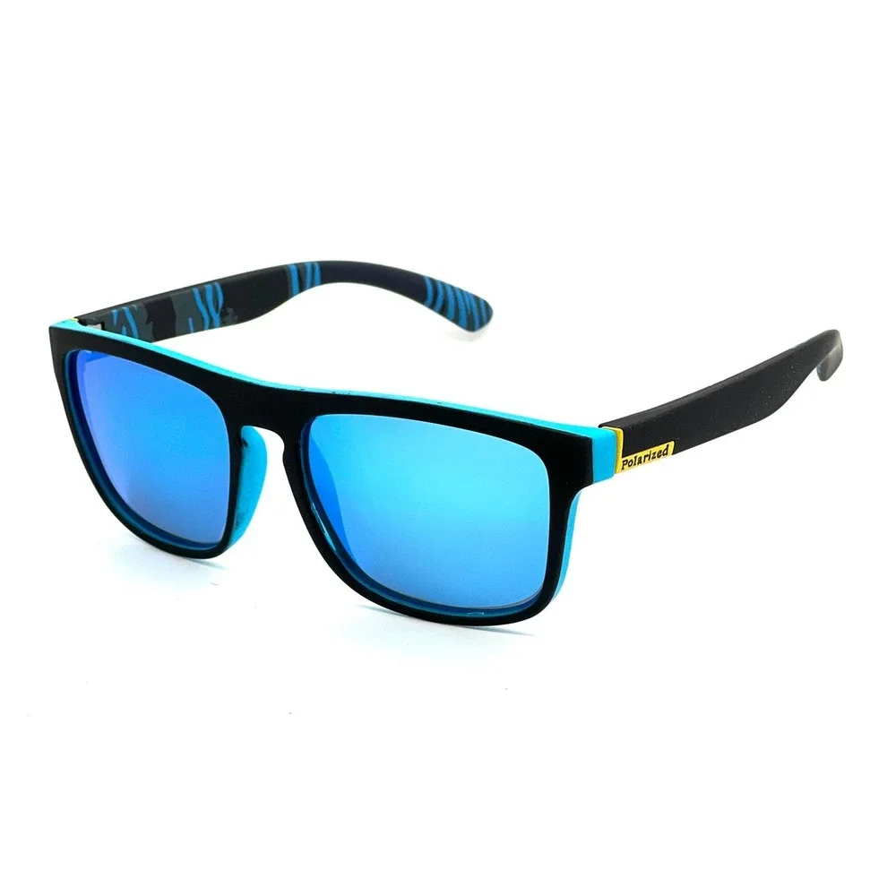 Polarized Sunglasses Men‎ Driving Fishing Blue Mirror Lens Outdoor Sport Gafas